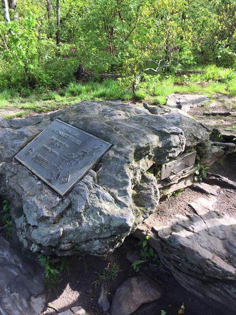 The start of the Appalachian Trail in Georgia