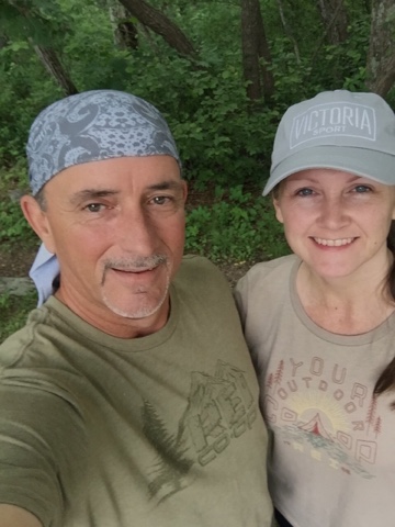 empty nesters section hiking the Appalachian Trail in Georgia