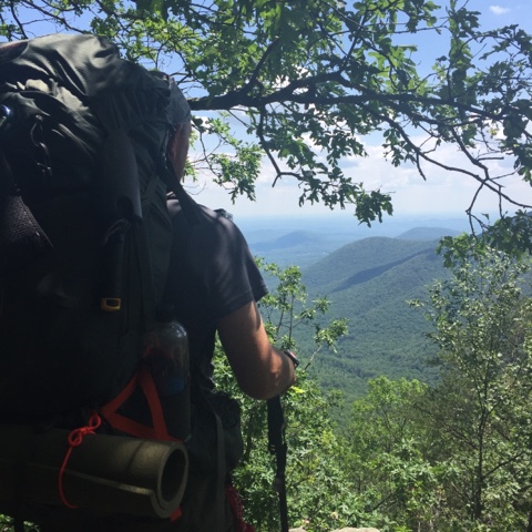 the beauty of the overlooks on the Appalachian Trail in Georgia