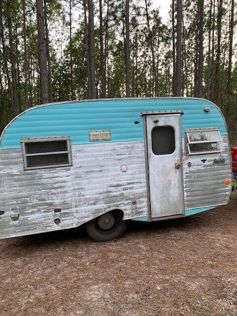 vintage Scotty Gaucho camper, vintage camper, scotty gaucho camper