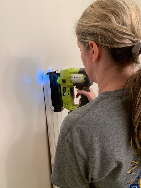 How to hang bead board paneling for a cottage bathroom < At Home in the  Wildwood