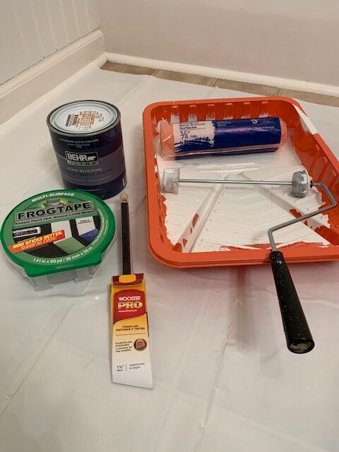 painting supplies for bead board diy, diy painting supplies