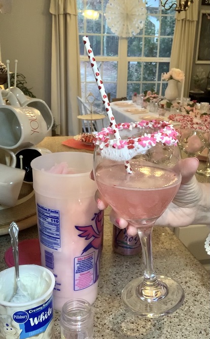 Cotton Candy Mocktail drink