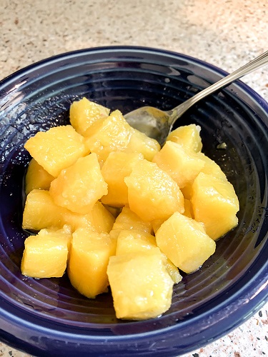 pineapple sugar topping for oatmeal