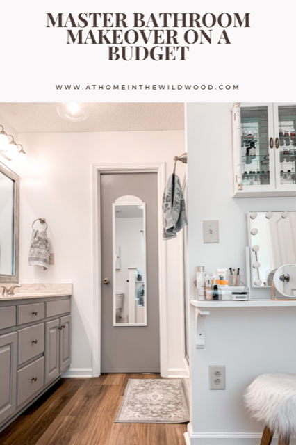 master bathroom makeover