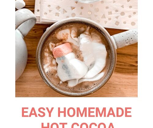 easy homemade hot cocoa using healthier ingredients