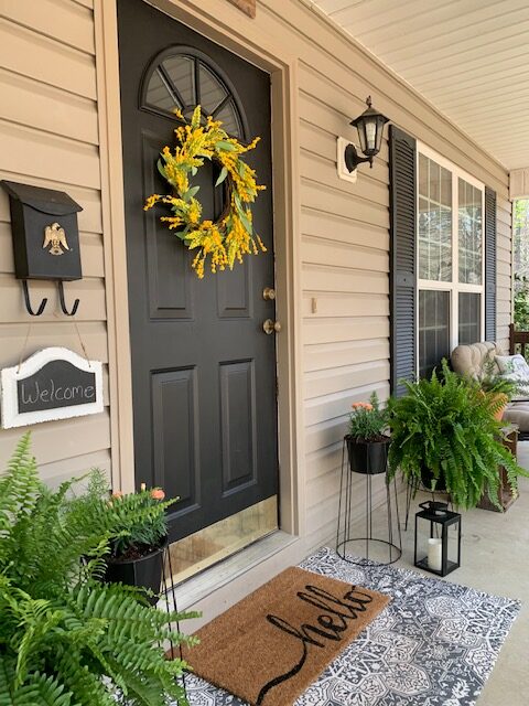 Spring Front Porch Entry