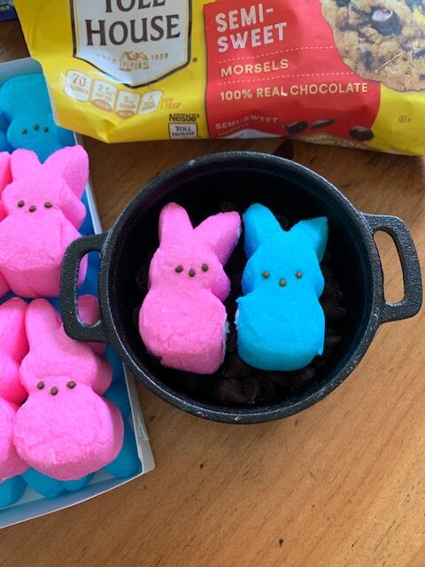 a fun way to use left over Easter peeps