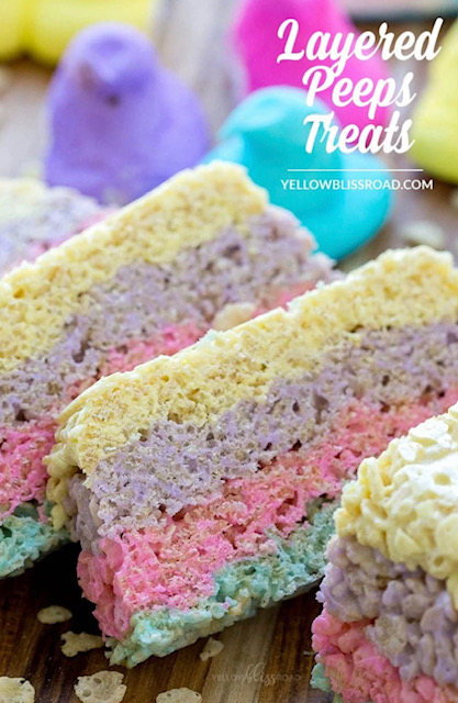 layered peeps treats