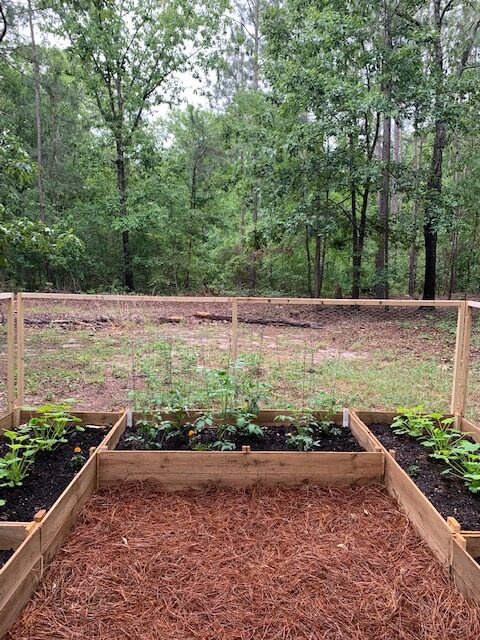 diy raised garden bed project