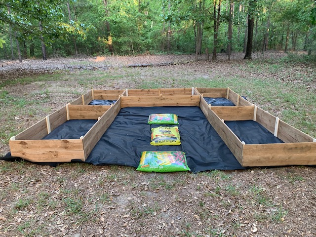 diy raised garden bed project