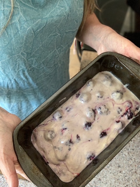 how to make homemade blackberry bread from scratch