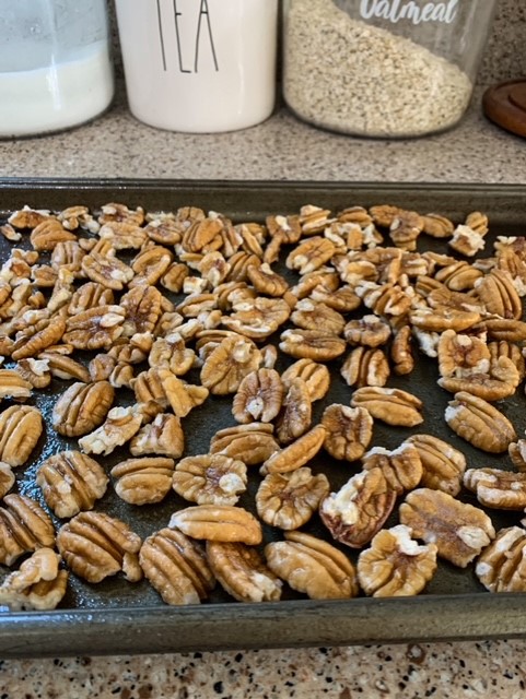 toasting pecans without butter
