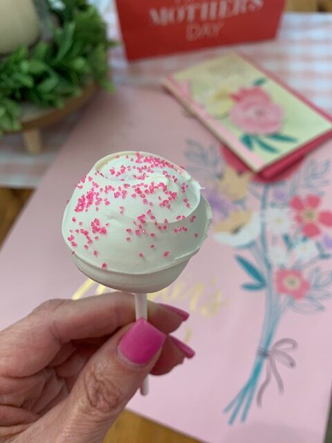 mother's day cake pop