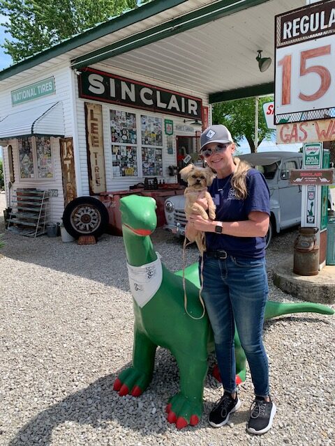 sinclair photo op on route 66