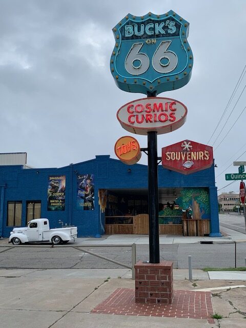 Route 66 attraction in Tulsa, Oklahoma